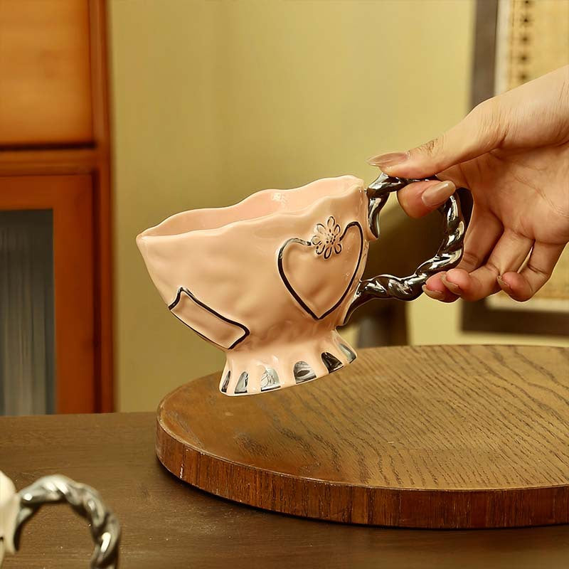 Ensemble de tasses en céramique exquises