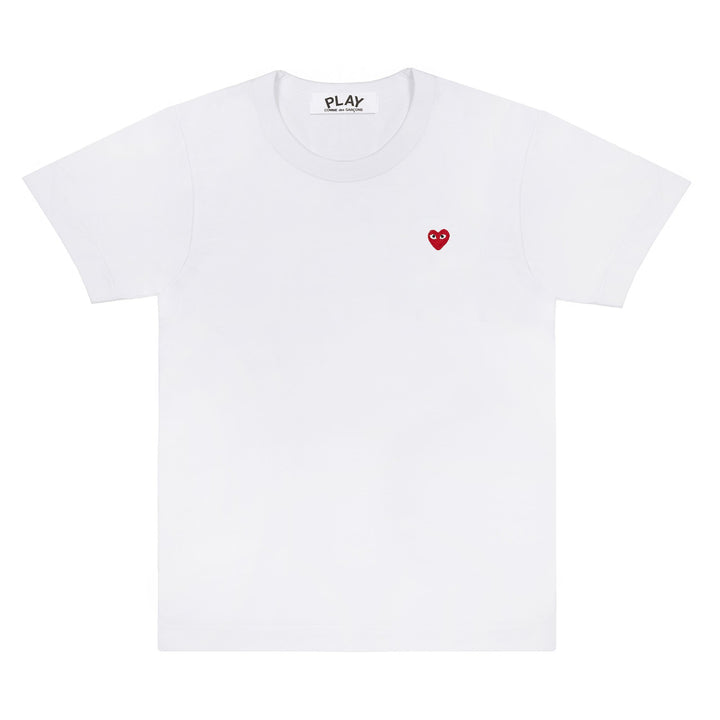 PLAY BASIC SMALL EMBLEM T-SHIRT (WHITE)